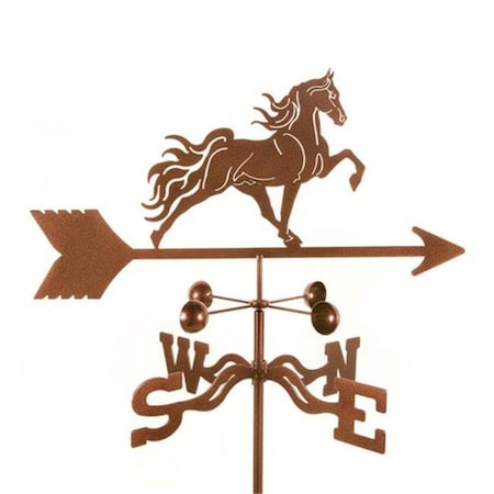 Ez Vane EZ Vane EZ1507-4S Tennessee Walker Horse Weathervane with Four Sided Mount EZ1507-4S